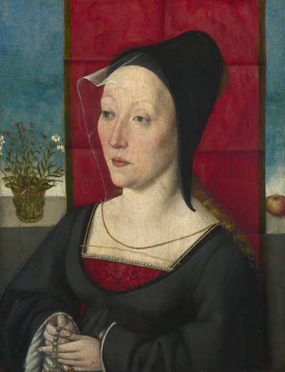 女性の肖像、c。 1495 作： Master of Cologne