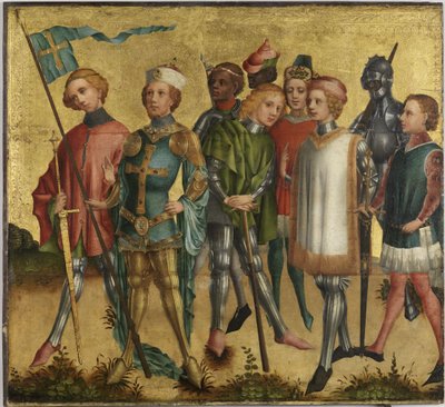 兵士のいるケルンの聖ゲレオン、1460年頃 作： Master of Cologne