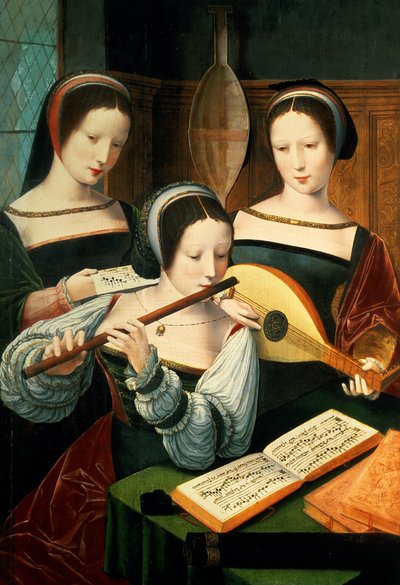 コンサート（51374も参照） 作： Master of Female Half Lengths
