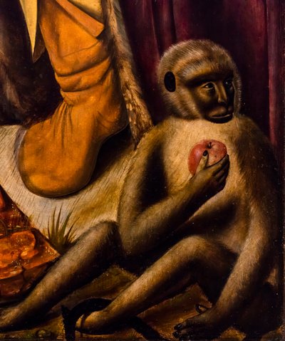 三王礼拝》 1510年頃 テンペラ、油彩、木（オーク材 作： Master of Frankfurt