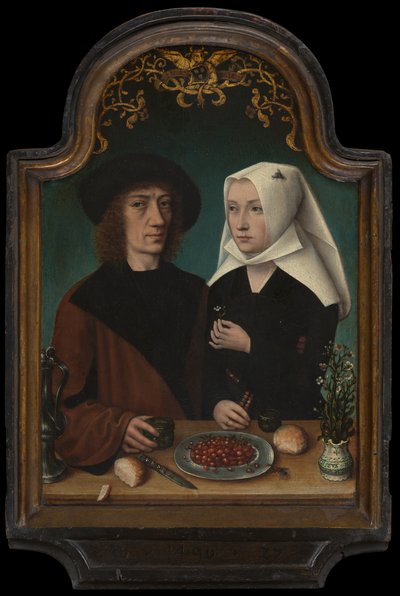 画家とその妻 作： Master of Frankfurt