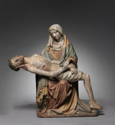 Vesperbild Pietà、c。 1420年。 作： Master of Grosslobming