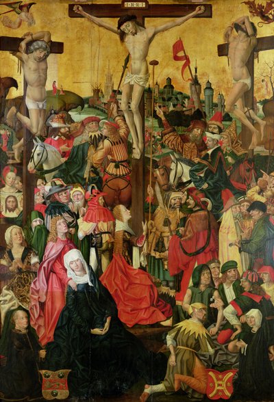 はりつけ、1500年頃（148971も参照） 作： Master of Hamburg