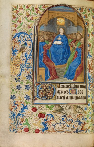 七週の祭り 作： Master of Jacques of Luxembourg