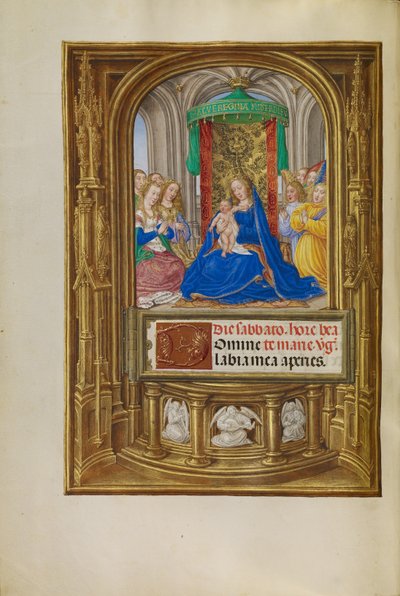 聖母子像 作： Master of James IV of Scotland