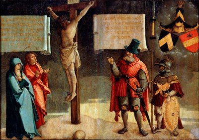 ドナーとの磔刑、16世紀。 作： Master of Messkirch