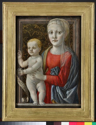 マドンナと子供、1440年〜1450年 作： Master of Pratovecchio