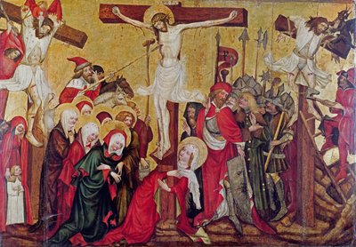 ラージラッドの祭壇画、1420年頃（パネル上のテンペラ） 作： Master of Raigern