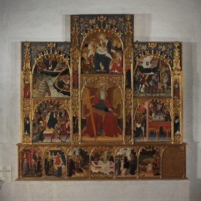 聖アンデレの生涯を描いた屏風 1420～30年頃 作： Master of Roussillon