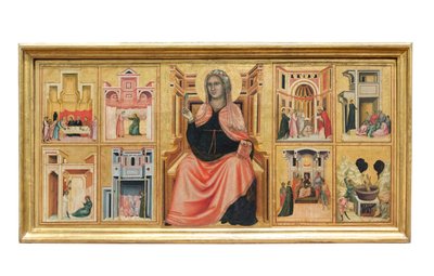 Santa Cecília e histórias de sua vida 作： Master of Saint Cecilia