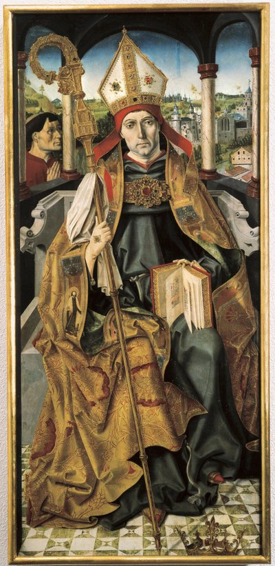 トゥールーズのサン・ルイの肖像 作： Master of San Ildefonso