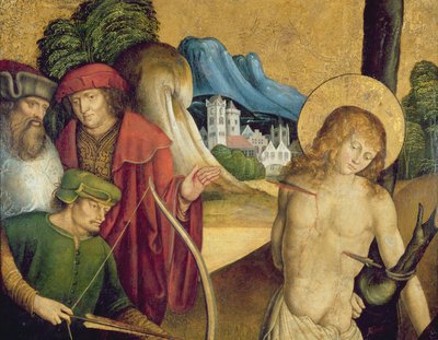 聖セバスチャンの殉教、1505-10年頃 作： Master of Sigmaringen