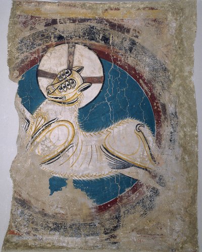 Sant Climent de Taüllの黙示録的な子羊 作： Master of Tahull