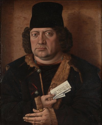 アレクサンドルモルナウアーの肖像、約1464-1488 作： Master of The Mornauer Portrait