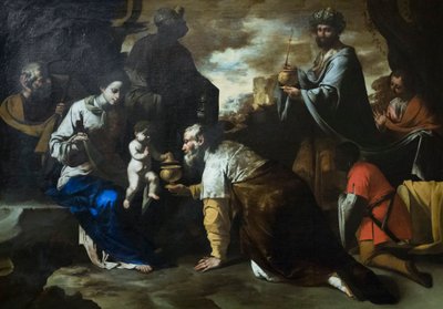 マギの崇拝 作： Master of the Annunciation to the Shepherds