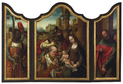 賢者の礼拝 作： Master of the Antwerp Adoration
