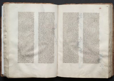 ゴータ・ミサールFol.45r、テキスト、1375年頃。 作： Master of the Boqueteaux