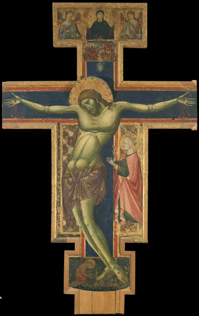 十字架 作： Master of the Borgo Crucifix