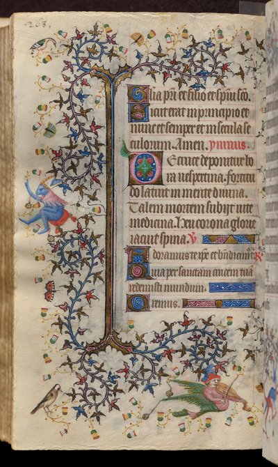 ナバラ王シャルル・ザ・ノーブル（1361-1425）の時：134葉、本文 作： Master of the Brussels Initials and Associates