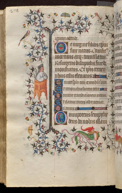 ナヴァール王シャルル（1361-1425）の時: 139v, テキスト 作： Master of the Brussels Initials and Associates