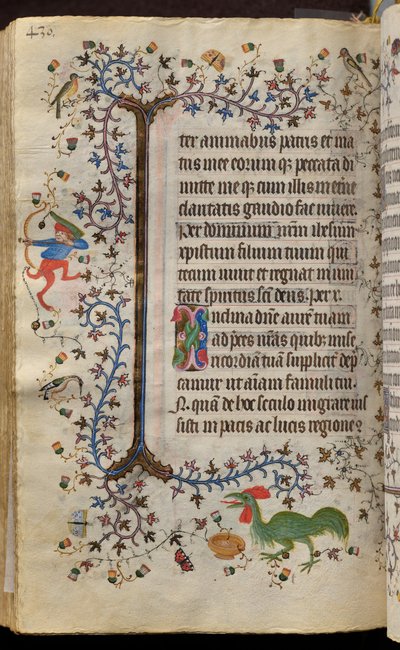 ナバラ王シャルル・ザ・ノーブル（1361-1425）の時: 209葉、本文 作： Master of the Brussels Initials and Associates