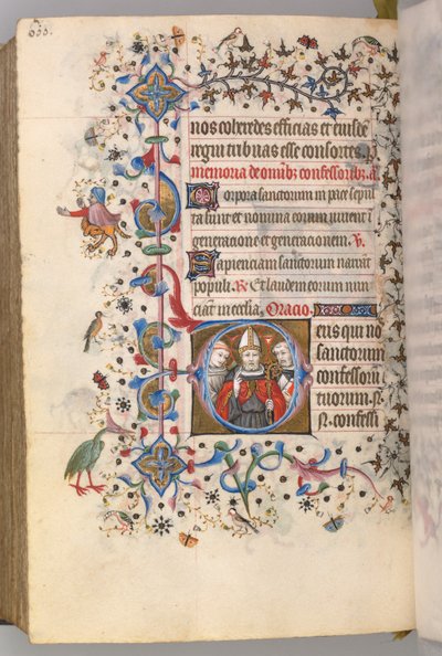 チャールズオブノーブル、キングオブナバール1361-1425、 294v、告白、c。 1405年。 作： Master of the Brussels Initials and Associates