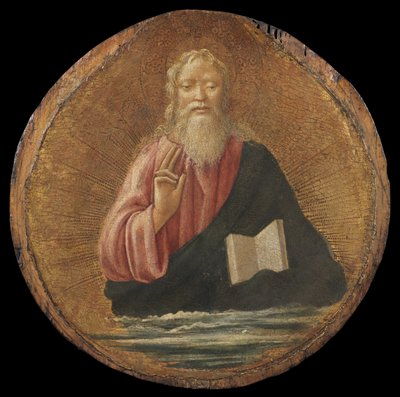 父なる神、1440-50年頃 作： Master of the Castello Nativity