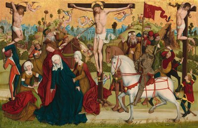 カルバリー、c。 14701480。 作： Master of the Death of Saint