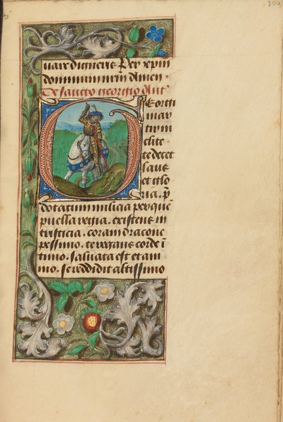 頭文字G：聖ジョージとドラゴン 作： Master of the Dresden Prayer Book