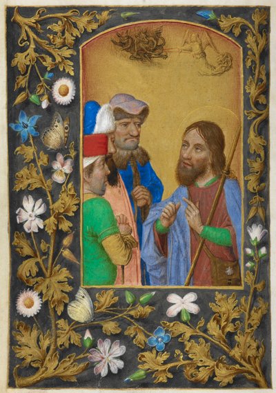 聖ヤコブ大王の説教. 作： Master of the Dresden Prayer Books