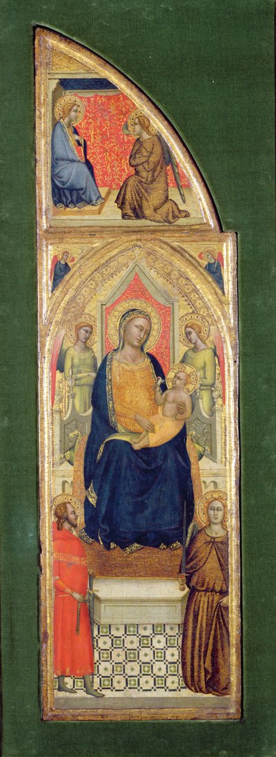 作： Master of the Fabriano Altarpiece (attr. to)