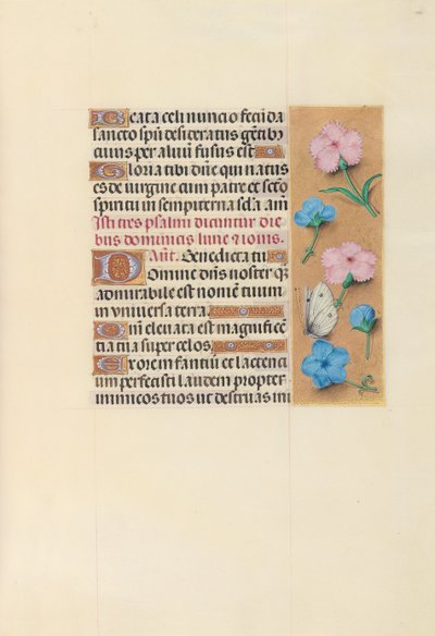 スペイン女王イザベラ女王の時間：フォル。 100r、c。 1500。 作： Master of the First Prayerbook of Maximillian