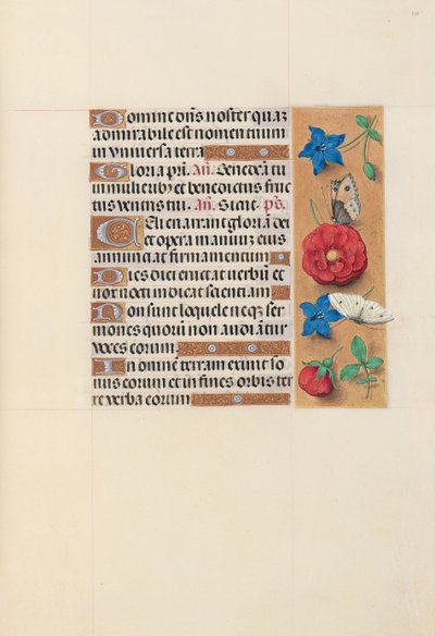 女王イザベラカトリック、スペイン女王の時間：フォル。 101r、c。 1500。 作： Master of the First Prayerbook of Maximillian