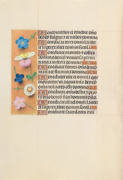 女王イザベラカトリック、スペイン女王の時間：フォル。 119v、c。 1500。 作： Master of the First Prayerbook of Maximillian