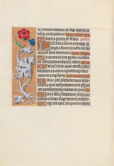 女王イザベラカトリック、スペイン女王の時間：フォル。 133v、c。 1500。 作： Master of the First Prayerbook of Maximillian
