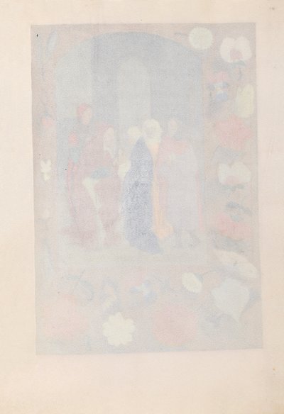 スペイン女王イザベラ女王の時間：フォル。 141r、c。 1500。 作： Master of the First Prayerbook of Maximillian