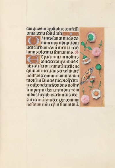 女王イザベラカトリック、スペイン女王の時間：フォル。 145r、c。 1500。 作： Master of the First Prayerbook of Maximillian