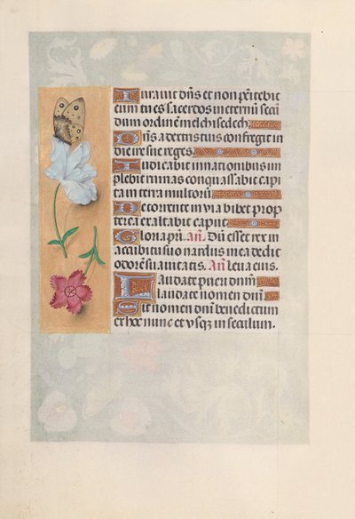 女王イザベラカトリック、スペイン女王の時間：フォル。 147v、c。 1500。 作： Master of the First Prayerbook of Maximillian