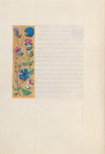 女王イザベラカトリック、スペイン女王の時間：フォル。 153v、c。 1500。 作： Master of the First Prayerbook of Maximillian