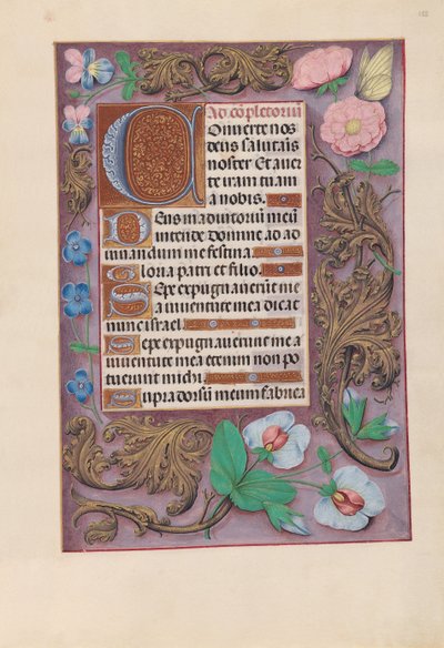 女王イザベラカトリック、スペイン女王の時間：フォル。 155r、c。 1500。 作： Master of the First Prayerbook of Maximillian