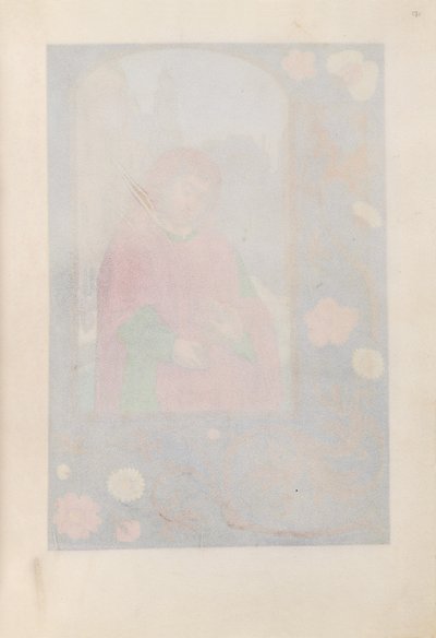 女王イザベラカトリック、スペイン女王の時間：フォル。 171r、c。 1500。 作： Master of the First Prayerbook of Maximillian