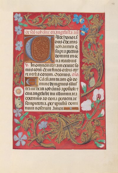 スペインの女王、カトリックのイザベラ女王の時間：Fol。 172r、c。 1500。 作： Master of the First Prayerbook of Maximillian
