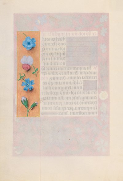 スペイン女王イザベラ女王の時間：フォル。 172v、c。 1500。 作： Master of the First Prayerbook of Maximillian