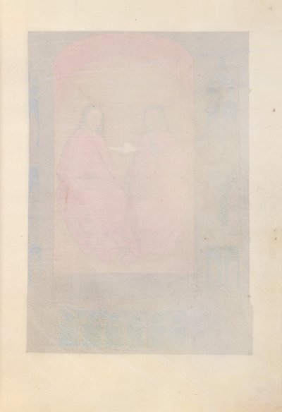 女王イザベラカトリック、スペイン女王の時間：フォル。 17r、c。 1500。 作： Master of the First Prayerbook of Maximillian