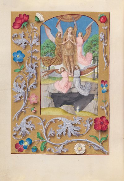 スペイン女王イザベラ女王の時間：フォル。 193v、聖マリアマグダレン、c。 1500。 作： Master of the First Prayerbook of Maximillian