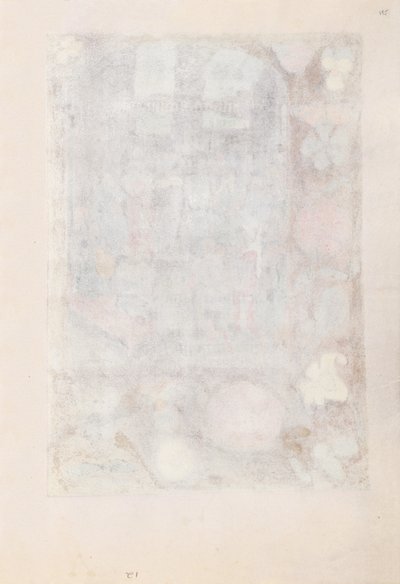 スペイン女王イザベラの時間：  フォル195r 作： Master of the First Prayerbook of Maximillian