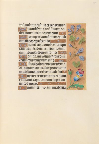 女王イザベラカトリック、スペイン女王の時間：フォル。 236r、c。 1500。 作： Master of the First Prayerbook of Maximillian