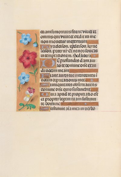 女王イザベラカトリック、スペイン女王の時間：フォル。 255v、c。 1500。 作： Master of the First Prayerbook of Maximillian