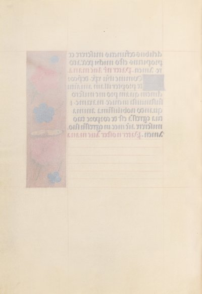 スペイン女王イザベラ女王の時間：フォル。 266v、セントバーナード...、c。 1500。 作： Master of the First Prayerbook of Maximillian