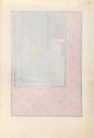 女王イザベラカトリック、スペイン女王の時間：フォル。 267r、c。 1500。 作： Master of the First Prayerbook of Maximillian